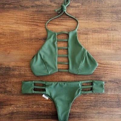 Sexy hollow-out swimsuit bikini