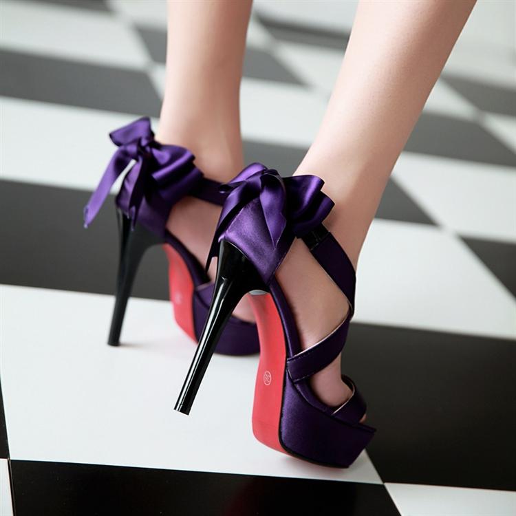 purple heels nearby