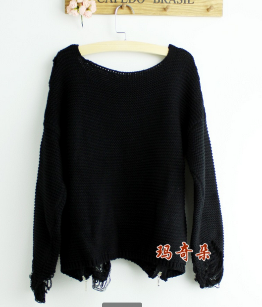 double zipper sweater